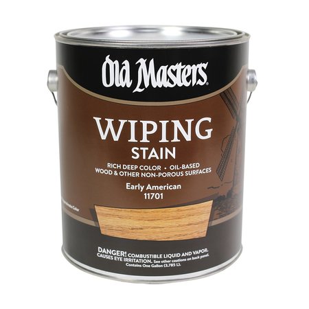 OLD MASTER Old Masters Semi-Transparent Early American Oil-Based Wiping Stain 1 gal 11701